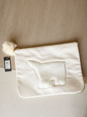BRAND NEW: Starry Night Polar Bear Pouch